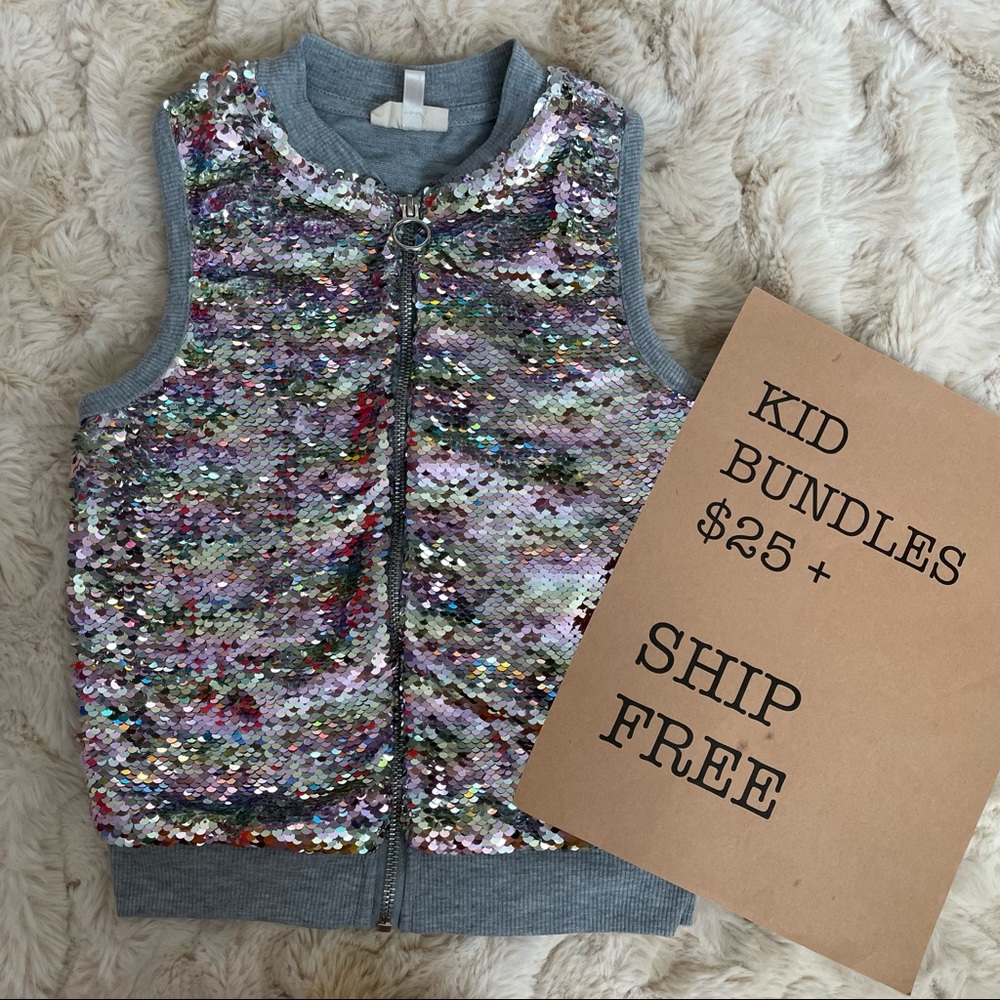 7/8 Sequin Vest